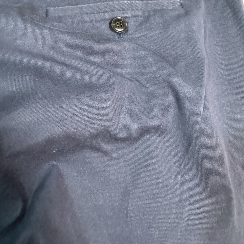 Gucci Men Navy Blue Cotton Tailored Dress Pants Made in‎ Italy Size 50 - Picture 9 of 12